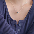 S925 Sterling Silver 10MM Ball Bead Necklace Pendant Snake Chain Choker Necklace Personality Necklaces for Women Fashion Jewelry