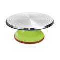 Wholesale 12" Aluminium Alloy Turntable Baking Rotating Dessert Stand Bakery Rotating Cake Stand Cake Decorating Supplies