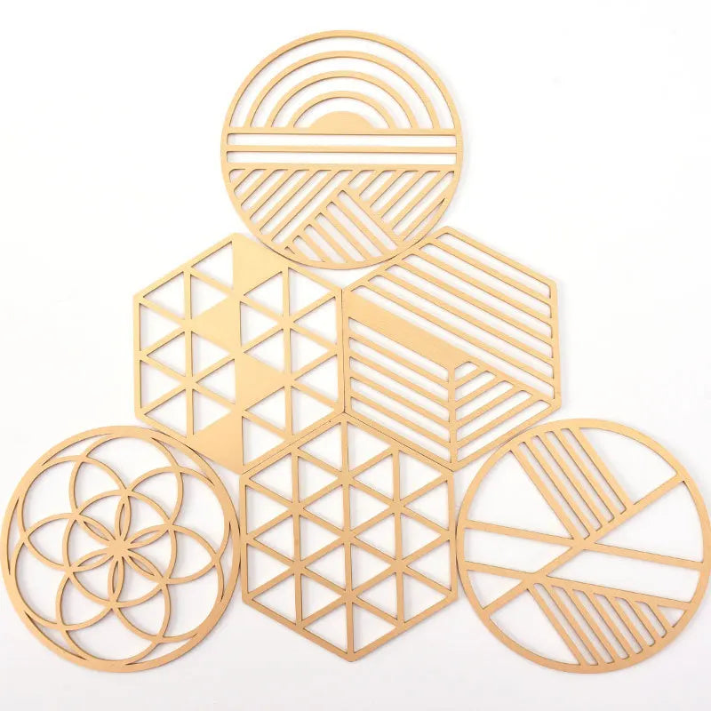Coffee Cup Mat Brass Cup Coaster