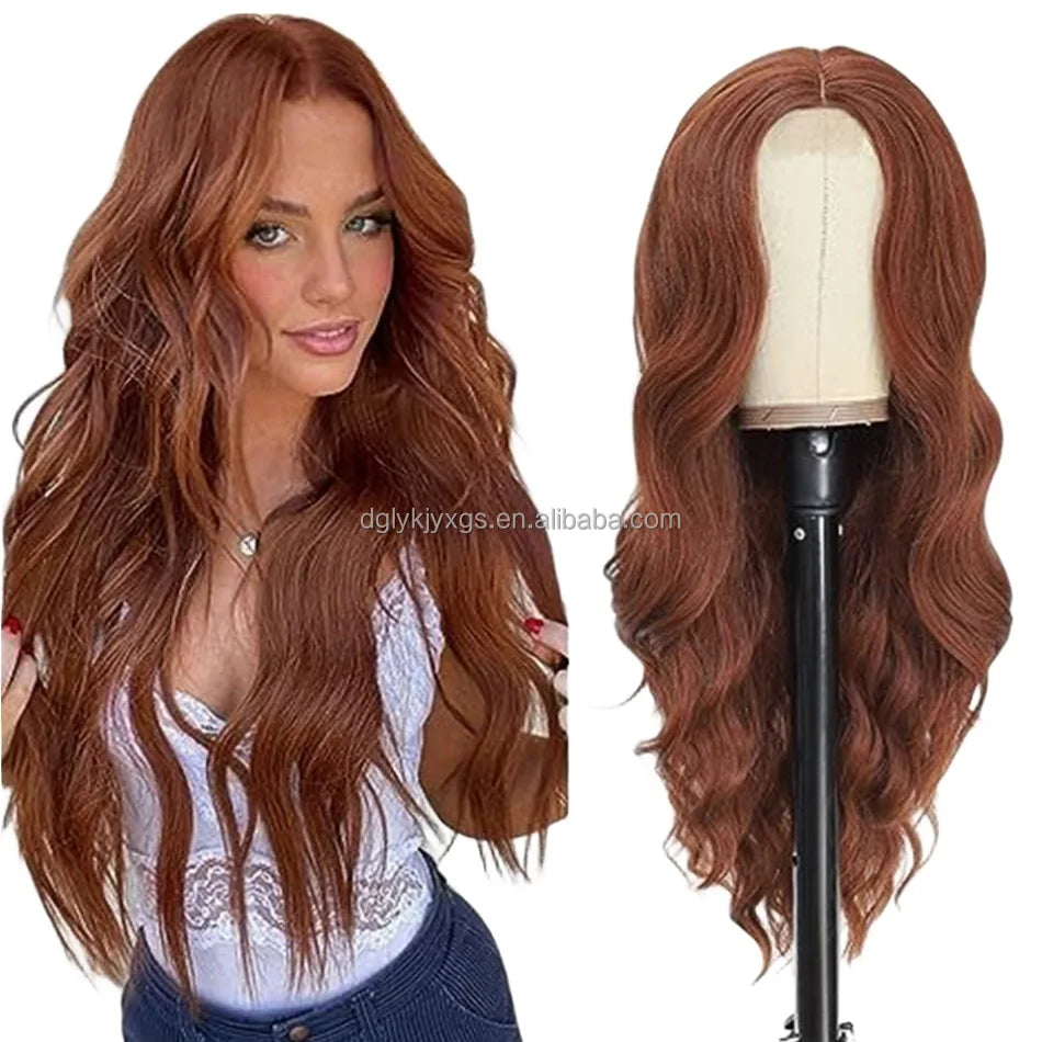 Hot Selling in Europe and America Small Area Lace Body Wave Synthetic Lace Wigs Lace Front Wigs Water Wave Wig Women Hair MegaBDM