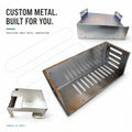 TZR High-Precision Engineered OEM Custom Sheet Metal Enclosures Aluminum/Steel Bending Laser Cutting Services Durable MegaBDM
