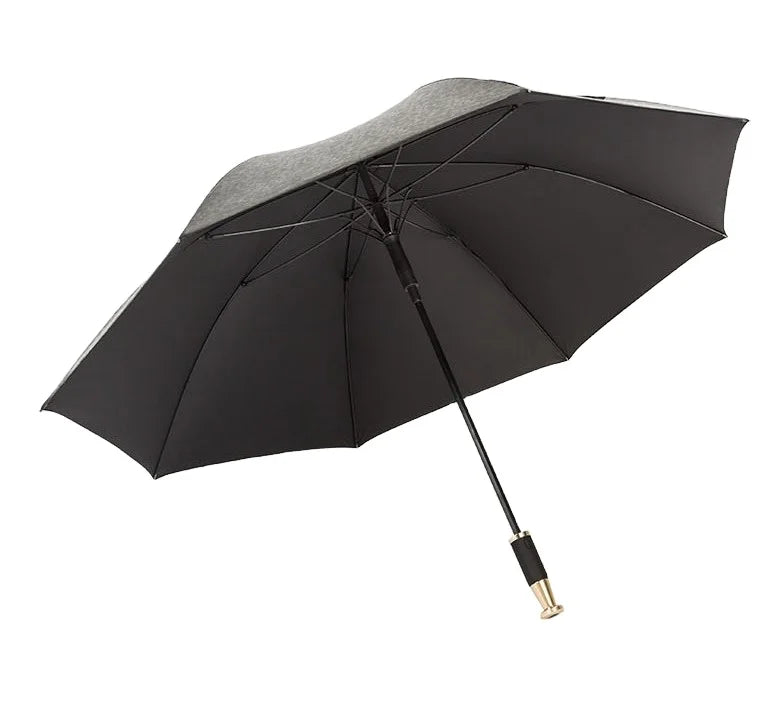 Black UV Customized logo Printing Golf Umbrellas Car Brand Umbrella Reinforced Golf Umbrella Windproof