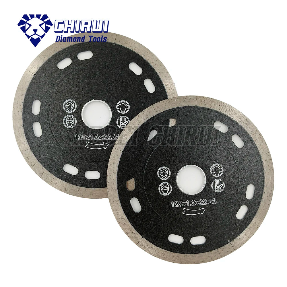 5inch Super Thin Hot Press Sintered Diamond Circular Cutting Porcelain Saw Blade for Marble Tile Cutting Disc