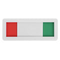 Slider Door Indicator Privacy Sign Tells Whether Room Vacant or Occupied Red and Green No Words for Conference
