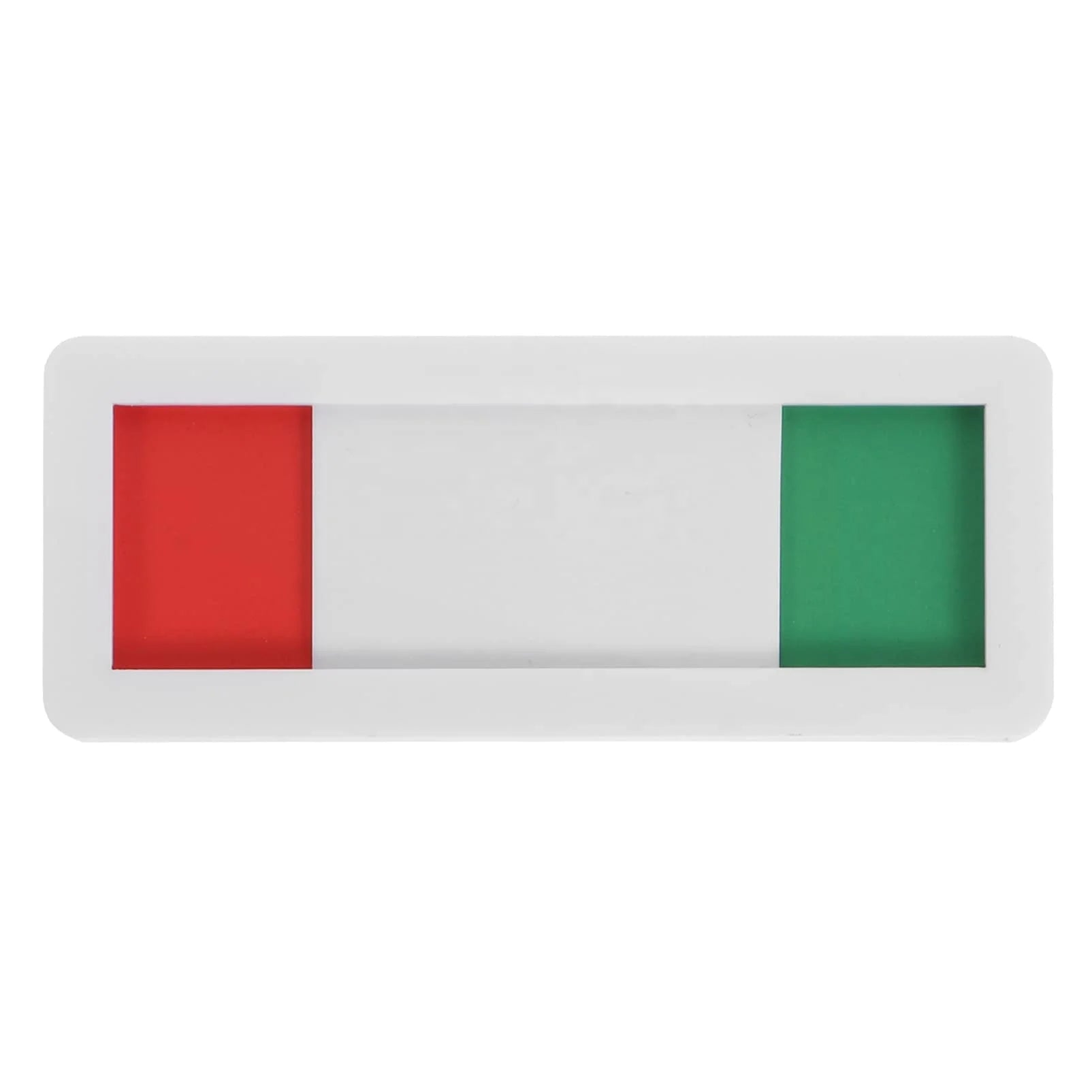 Slider Door Indicator Privacy Sign Tells Whether Room Vacant or Occupied Red and Green No Words for Conference
