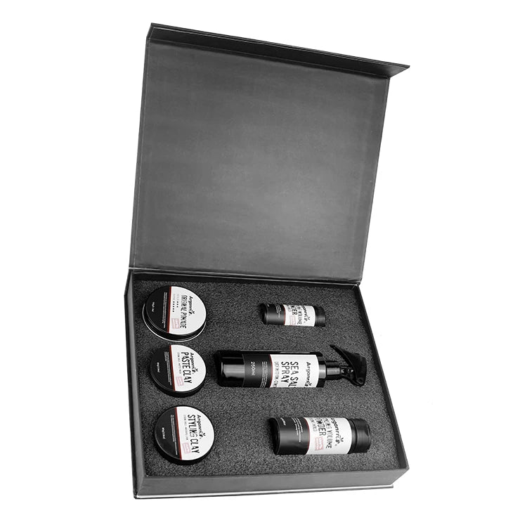 Private Label Hair Styling Set Hair Styling Product Wax Pomade Paste Matt Clay Organic Matte Hair Clay for Men