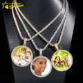 Hip Hop Jewelry Waterproof and Scratch-resistant Memory Pendant Waterproof Hip Hop Moissanite Memory Pendant