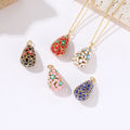 14K Gold Plated Enamel Dubai Gold Lucky Turkish Evil Eye Jewelry Pendant