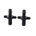 1/4 Inch Micro Barbed Threaded Water Hose Connectors Garden Drip Irrigation Hose Fittings
