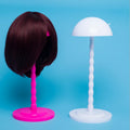 MIO New Arrival Folding Wig Head Mushroom Top Stand Holders Plastic Wig Accessories Stand Tool for Styling Wig Hair Display