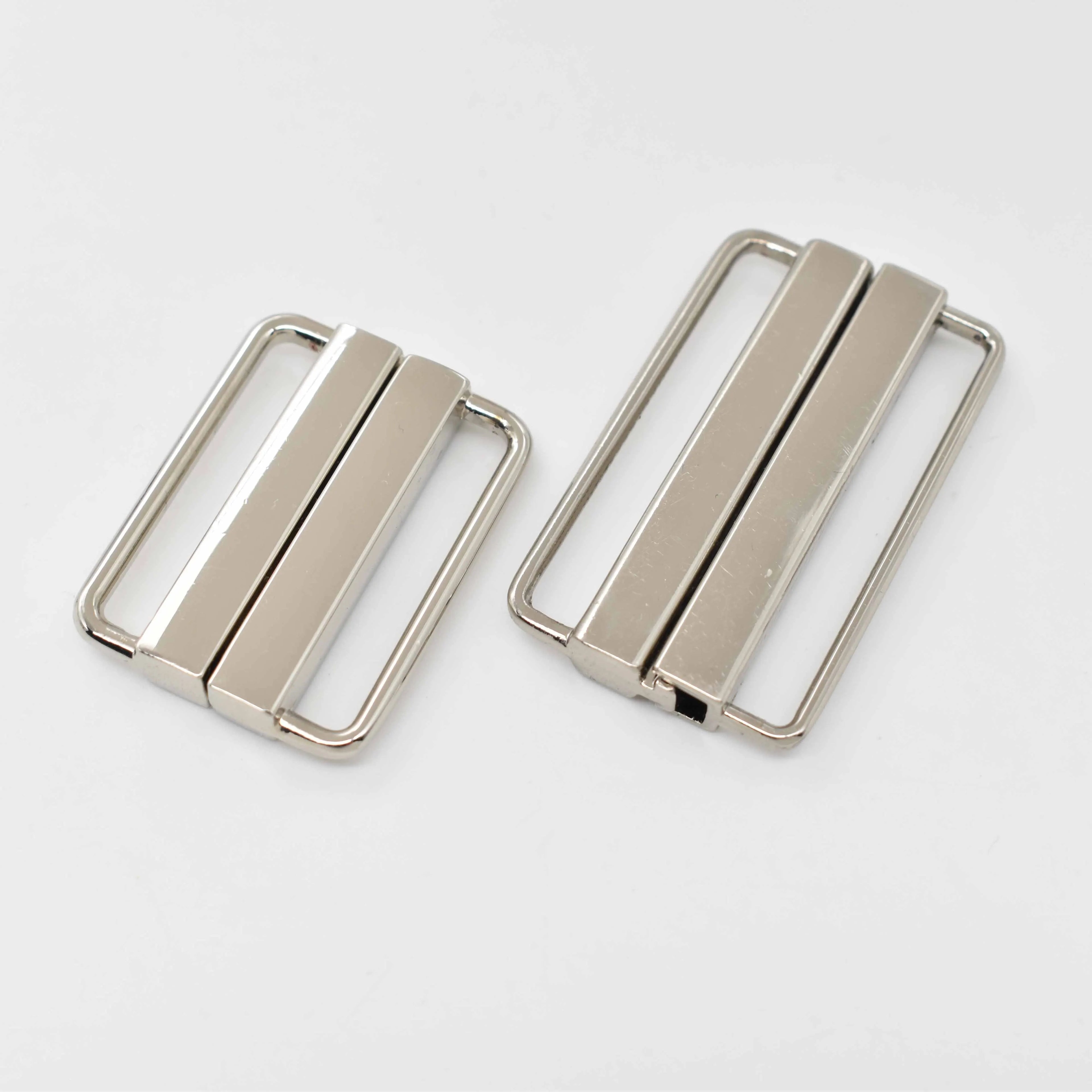 DK-11 Factory Supply 30mm 40mm Adjustable Belt Buckle Interlock Custom Hardware Accessories for Garments