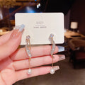 Women's Long Tassel Earrings Imitation Pearl Pendant Women Jewelry 2022 Trend Drop Earrings Fashion Simple Jewelry for Women
