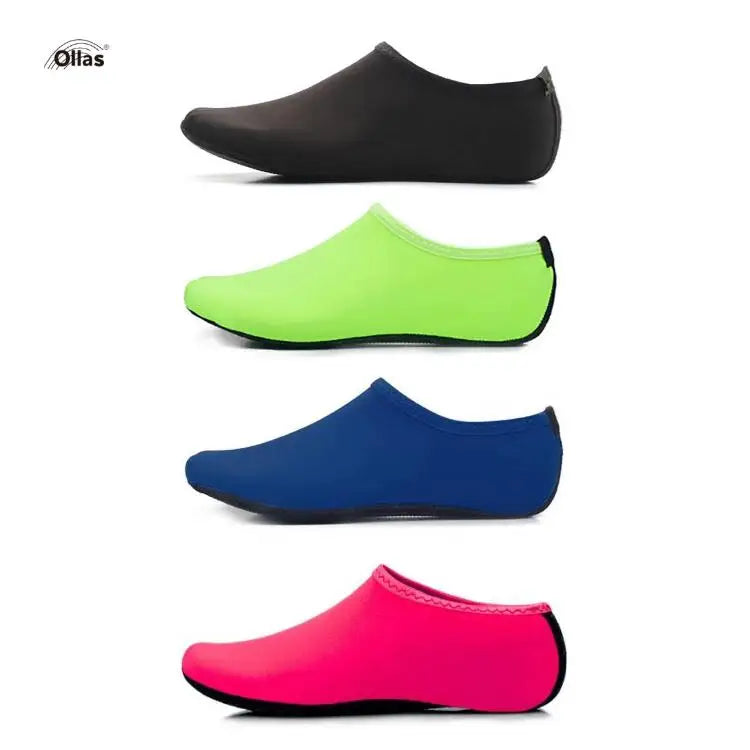 Bases  Unisex Men Indoors Sport Fitness Beach Yoga Waterproof Socks Water Barefoot Skin Shoes