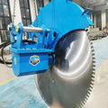 Hydraulic Rock Cutting Saw Attachment Granite Basalt Marble Reinforced Concrete Suitable for Excavator