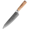 Professional Damascus Steel 7 Inch Chef Knife Kitchen Knife with Olive Wood Handle Kitchen Utensils
