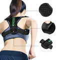 Posture Corrector Upper Back Straightener Brace for Men and Women Black Opp Bag Durable Composite Material Universal Support