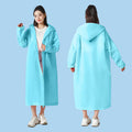 Long Ripstop Polyester Emergency Waterproof Rain for Raincoat Windproof Modern Hiking for Outdoor Tours