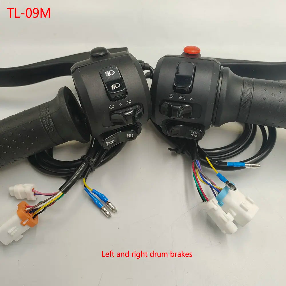 Electric Bicycle Left and Right Speed Control Handle Switch Assembly