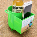 Hot Selling Plastic Beach Cup Holder Outdoor Multi-Functional Storage Rack for Camping & Travelling Summer Portable Storage Cup