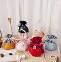 2021 New Design Leather Candy Handle Basket Mini Wedding Catchall Storage Tray Wedding Gifts for Guests Souvenirs