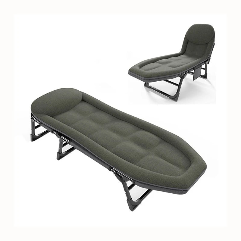 Folding Compact Picnic Indoor Rest Camping Sports Cot Bed Sleeping Bed Beach Lawn Camping Pool Sun Tanning Outdoor Folding Bed