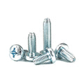 Customised Stainless Steel Metric Zinc Plated Triangular Self Tapping Screws Pan Head Cross Slot ISO9001 Certified DIY Grade