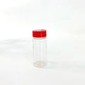 Wholesale Customized 200ml Transparent PET Spice Shaker Bottle Customized Plastic Spice Bottle