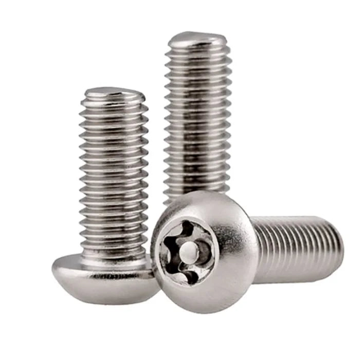M3-M8 Stainless Steel Pan Hex Torx Plum Flower Head Machine Security Screws