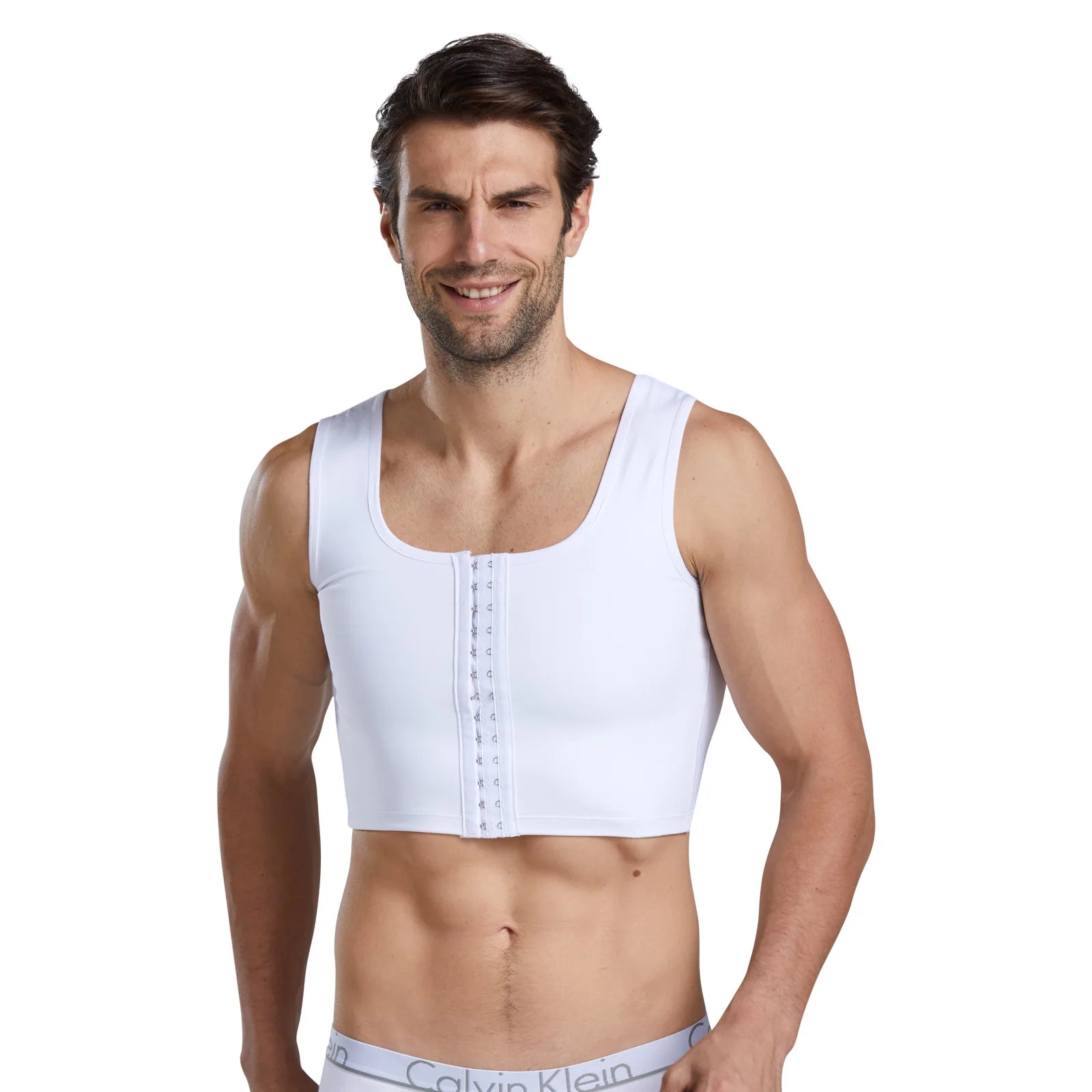 2020 New Men Body Shaper Shirt Slim Fitness Plus Size Compression Shapewear Slimming Vest Undershirts for Men