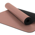 Durable Anti-Slip Sweat-Absorbing 6mm PU Rubber Yoga Mat Carrying Strap Folding Design Customizable Color/Logo for Yoga Pilates