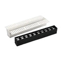 Modern Design Aluminum Alloy Embedded LED Profile Wall Washing Line Spot Light 5W 10W 20W Rectangular Borderless Strip Light