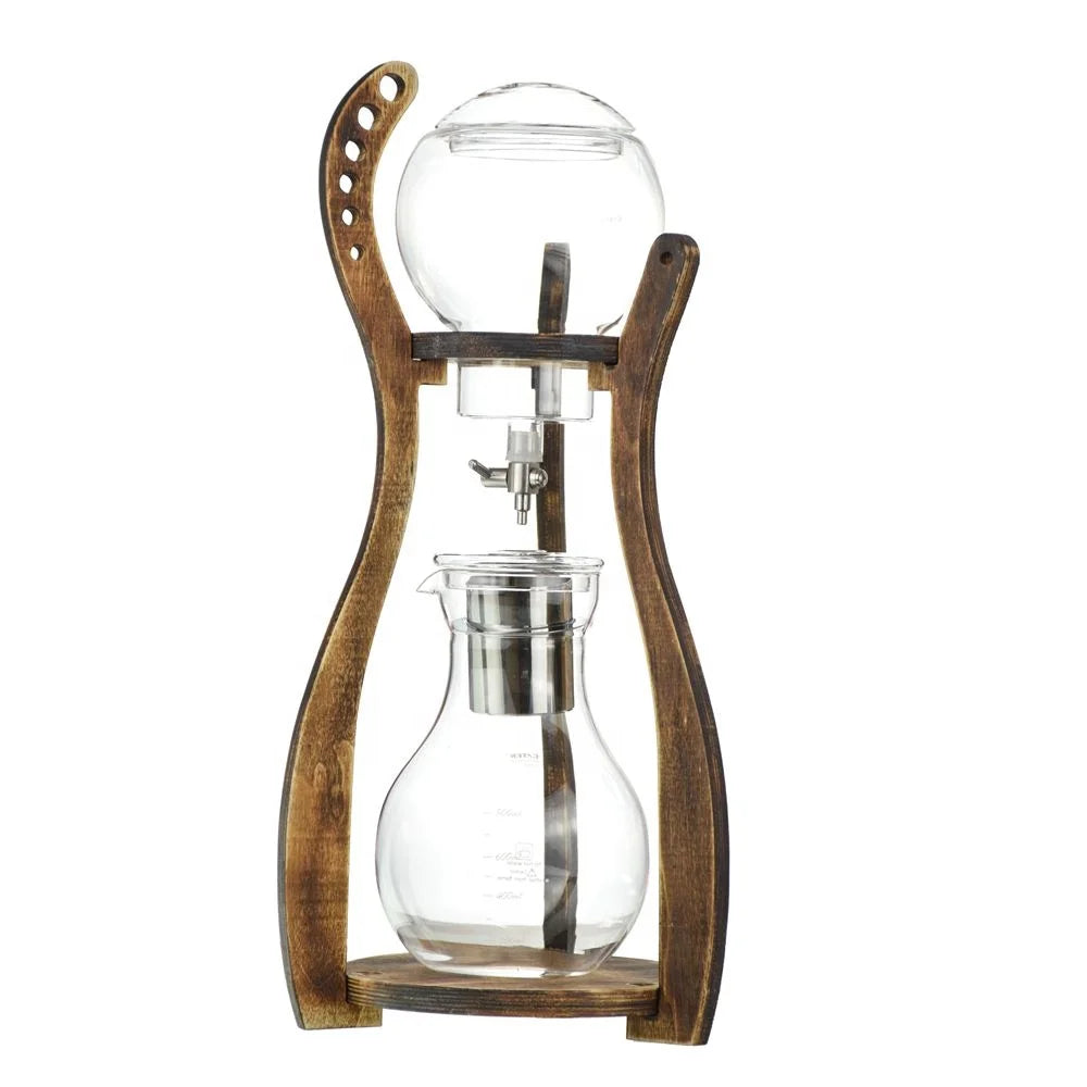 Ecoffee Sale Wholesale Cold Brewing Ice Drip Dutch Coffee Glass / Factory Low Price Cold Brew Iced Drip Coffee Maker