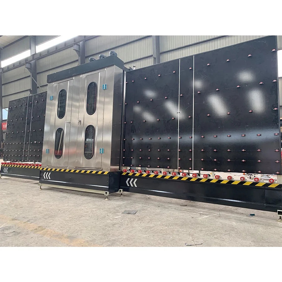Automatic Double Glazing Window Glass Making Washing and Drying Machine