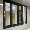 D-TOP 2023 Automatic windows and Doors Sliding Window with Inside Grill Aluminum Glass Sliding Window for Home