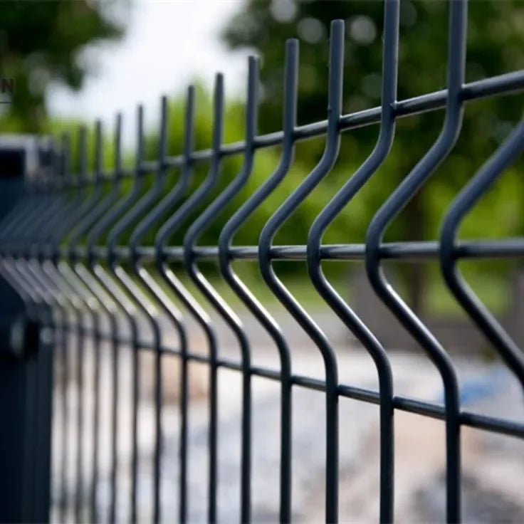 3D Curved Galvanized Wire Mesh Fence with Welded 3D Bending Durable Fencing Trellis & Gates