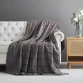 Hot Sell Cotton Breathable Weighted Blanket Designs Washable Glass Beads 7 Layers Weighted Blanket for Kids Adult