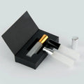 Wholesale 10ml Frosted Transparent Portable Refillable Perfume Spray Mini Glass Bottle with Paper Box Package