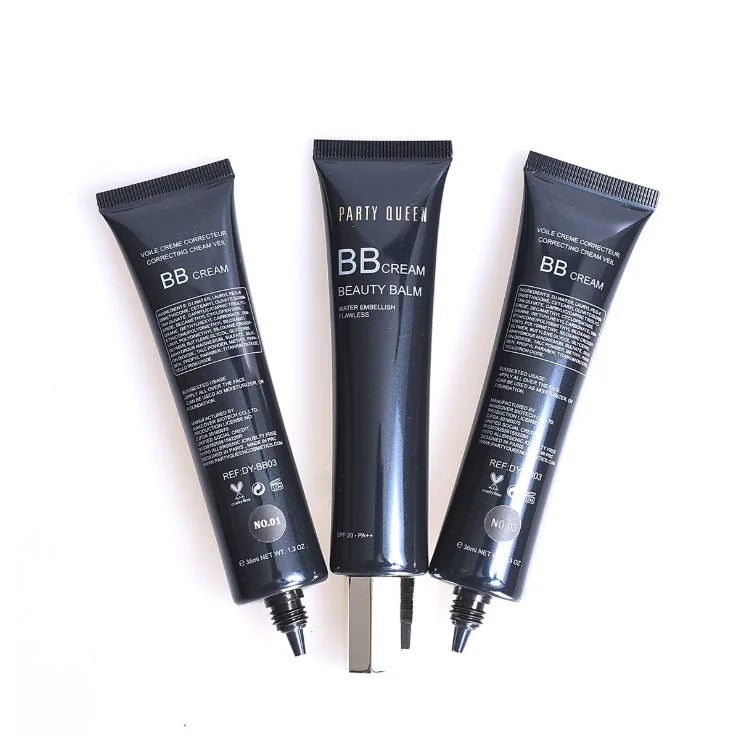 Manufacturer Supplier Party Queen Moisturizing Foundation 3 Colors Natural Brightening BB Cream
