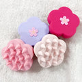 Hot Selling Wholesale Silicon Hair Scalp Massager Shampoo Brush Shampoo Scalp Massage Round Detangling Hair Brush Custom