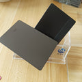 Proximity Smart Contact RFID Black Steel Carved Logo Sle4442 Medal Business Gift ISO Certified Electroplated