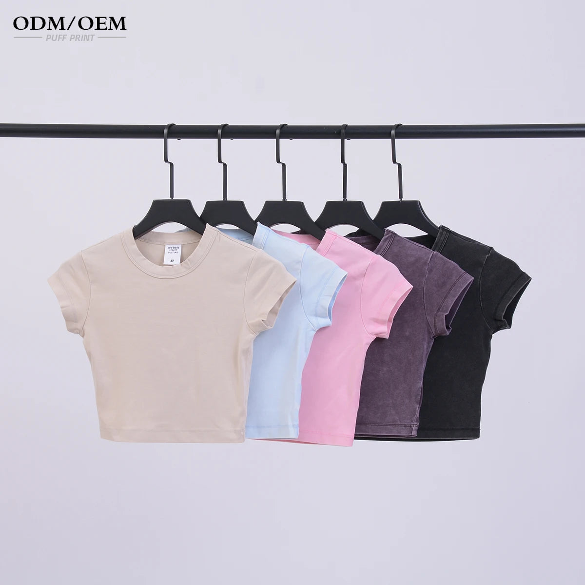 High Quality Multi Colour Trendy Softness Polyester Luxury Gym Plain Women T Shirt