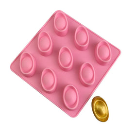9 Cavity Silicone Ice Cube Tray Cubes Fast Freezing Stackable DIY Clay Resin