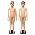 8-10 Years Cheap Makeup Kids Child Plastic Boy Girl Female Mannequin With Stand