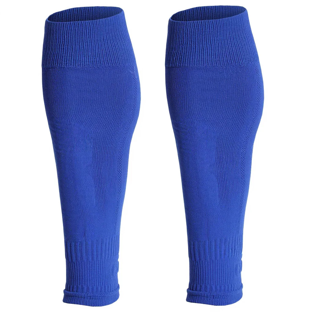Sport Leg Protector Calf Compression Sleeve Youth Men Football Leg Sleeves Footless Socks