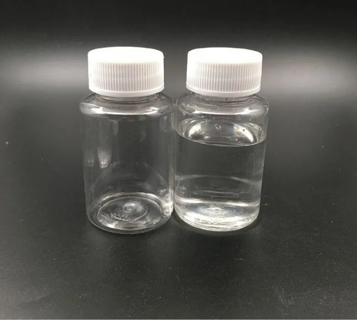100ml Square Round PET Bottle 30g for Clear Food Grade Empty Plastic Capsule Pill Medicine Bottle with Aluminum Foil