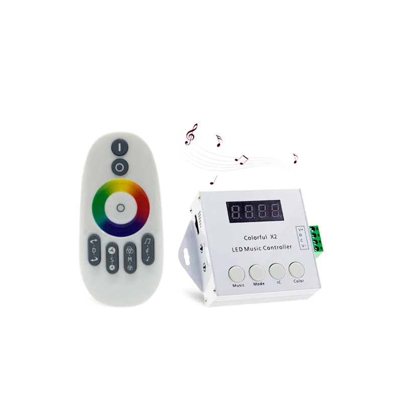 Colorful X2 Touch Dream Color Music Controller Led Pixel Spi Controller for Ws2811 Ucs1903 16703 Ws2812B LED Pixel Strip