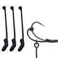 Selco in Stock 10Pcs Carp Fishing Accessories Hooks Rubber D-Rig Kickers Line Aligners Sleeve Fishing End Tackle