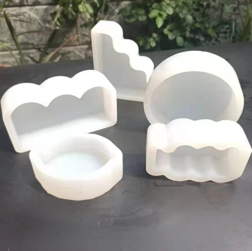 13 Handmade Creative Shape Candle Silicone Mold Home Decoration Simple Style Candle for DIY Candle Making Mold