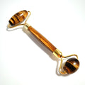 HZ Guasha Tiger Eye Facial Gem Jade Roller Face Thin Body gua sha set Massager Tool