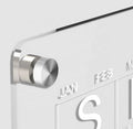 Custom Huge Art Deco Custom Shape Acrylic Magnetic Refrigerator Calendar with Magnetic Sticker Medium Size Decorative for Fridge